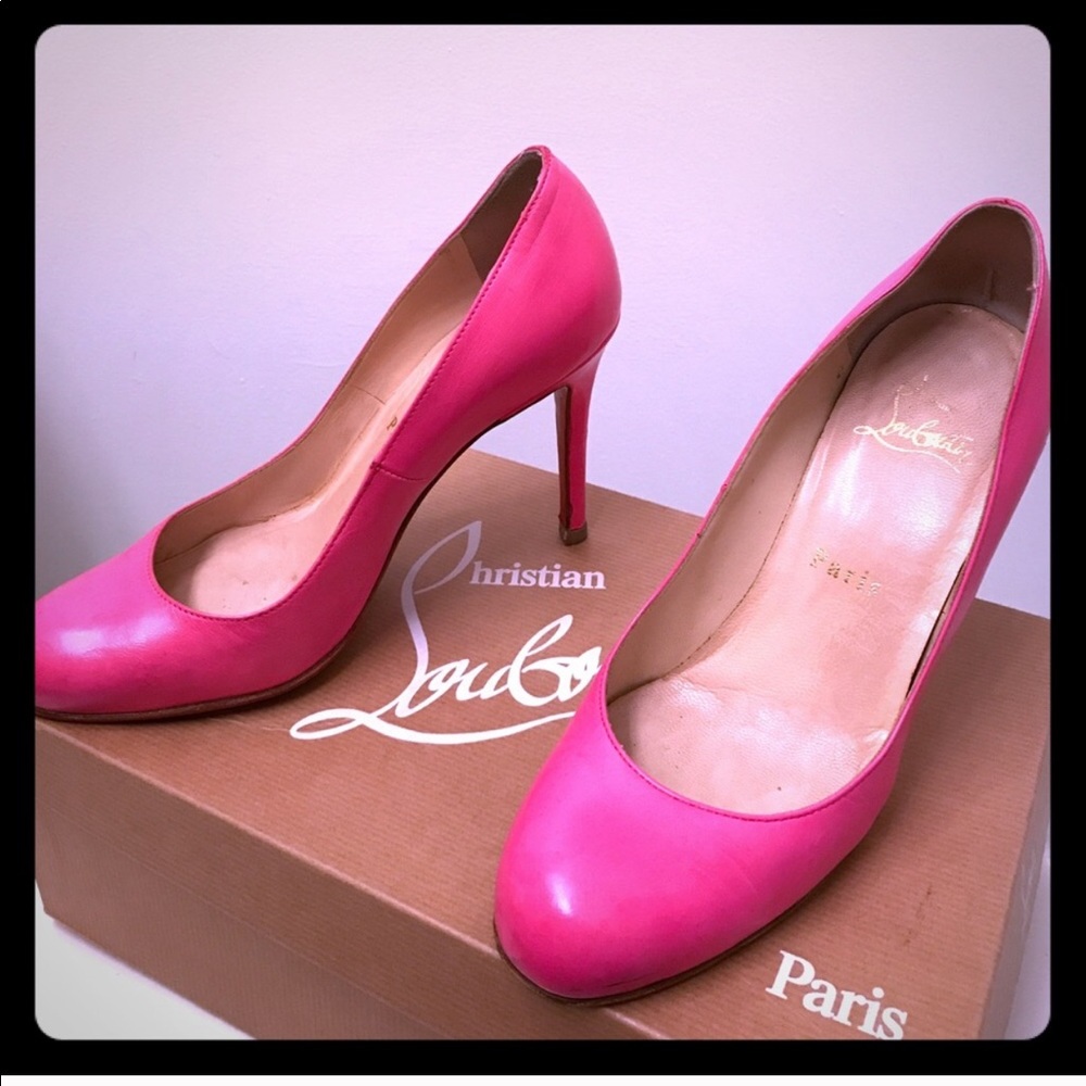 Hot pink 100m Single pump